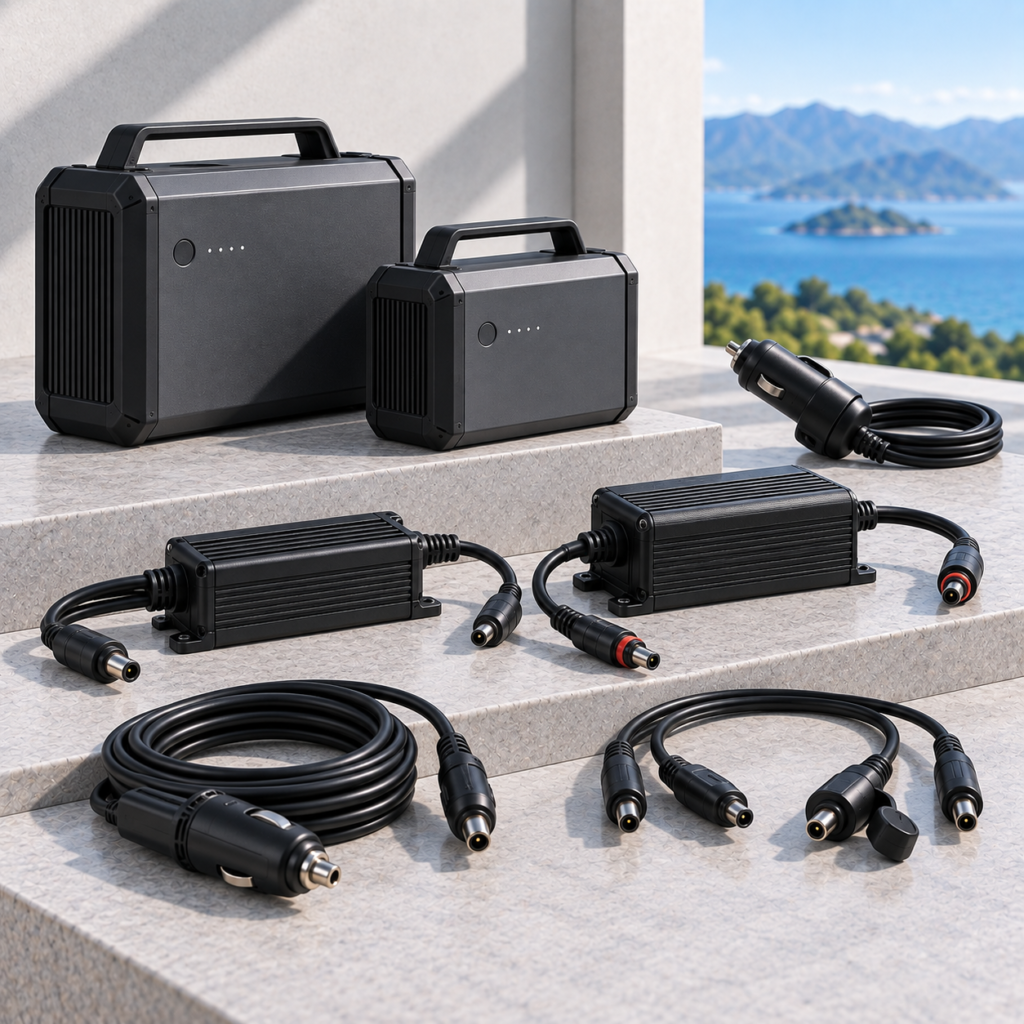 Starlink compatible power solutions, DC converters and vehicle power adapters